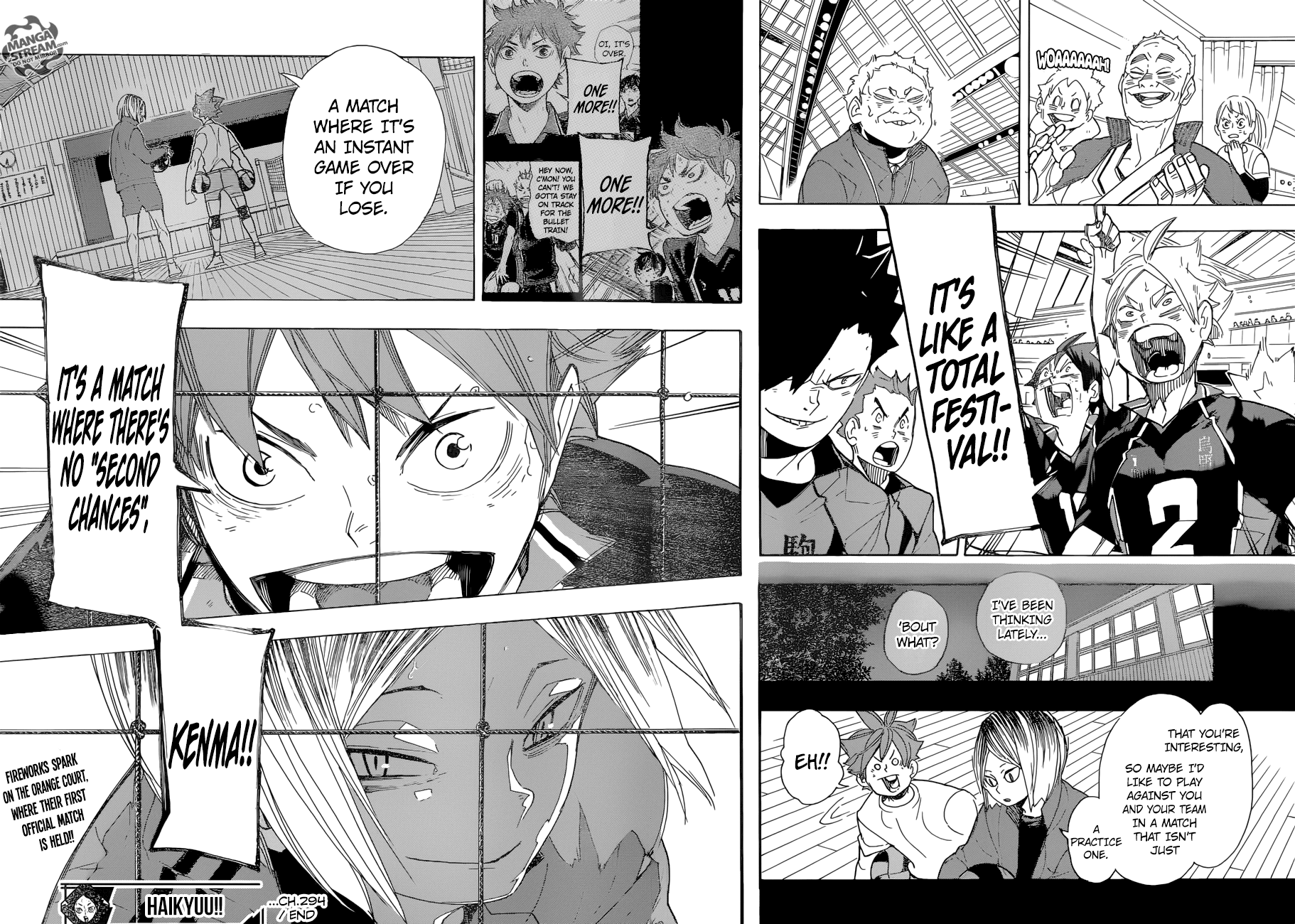Haikyuu!!, Chapter 294 image 16